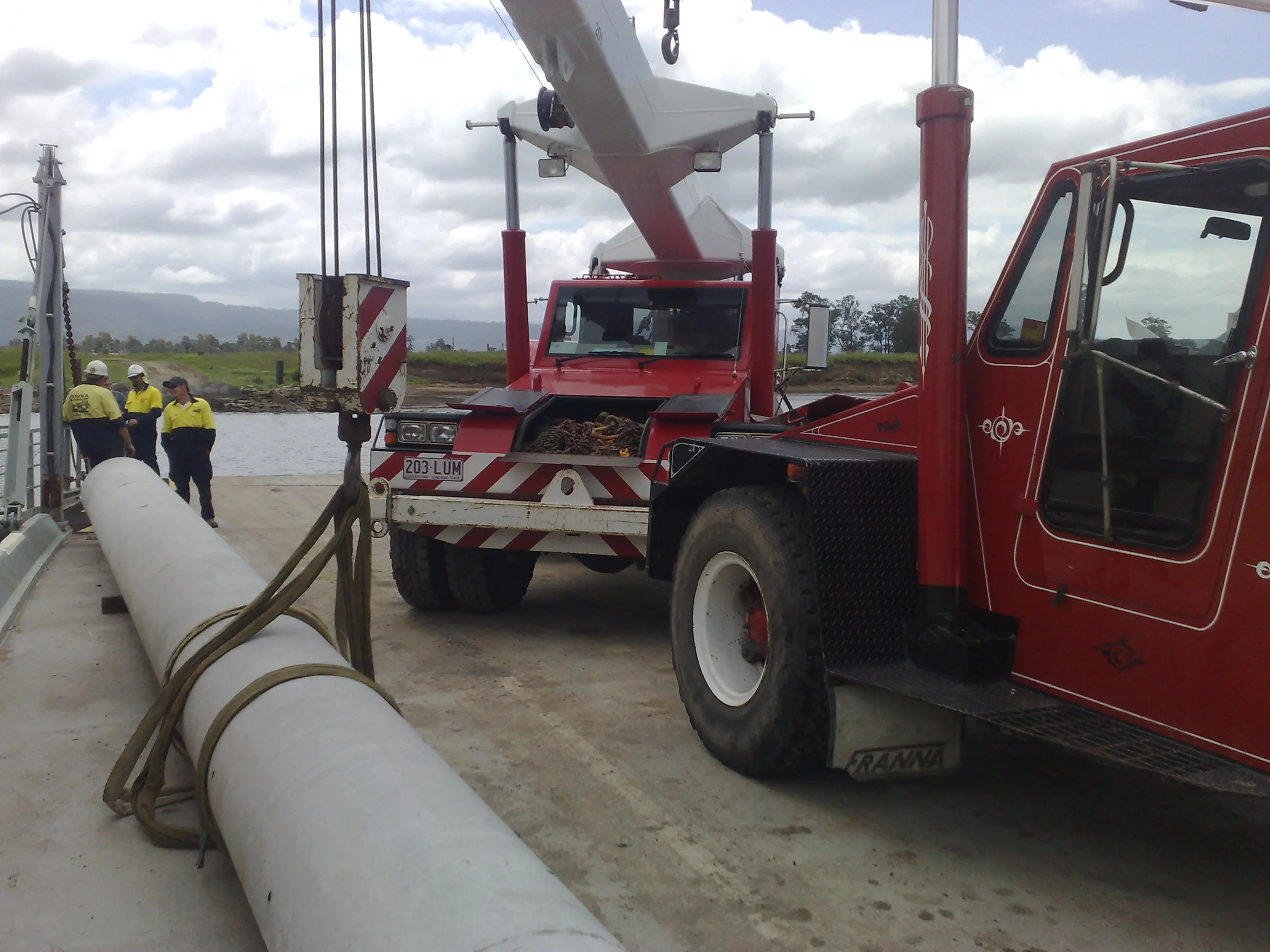 Crane hire in Gerroa