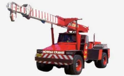 Franna crane from the Nowra Cranes fleet